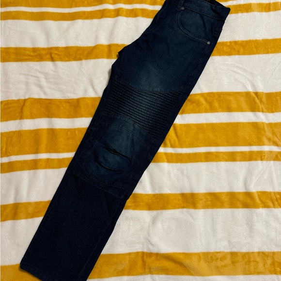 Steve’s Jeans brand Boy’s size 16 biker style straight leg jeans - Picture 4 of 5